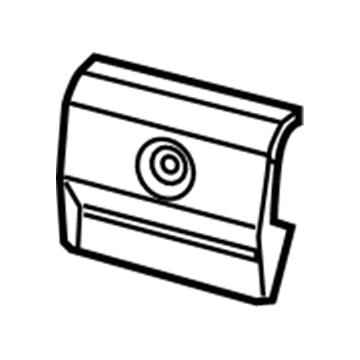 55365125AB Mopar STRIKER-DECKLID Latch Illustration 1 of 1