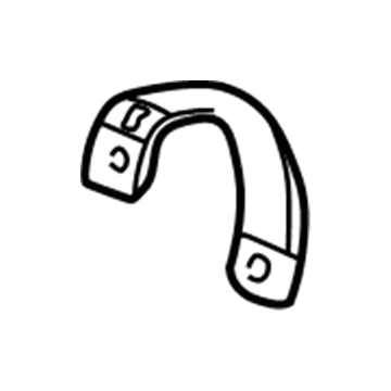 4884412AA Mopar Bracket-Turbo Charger Illustration 1 of 1