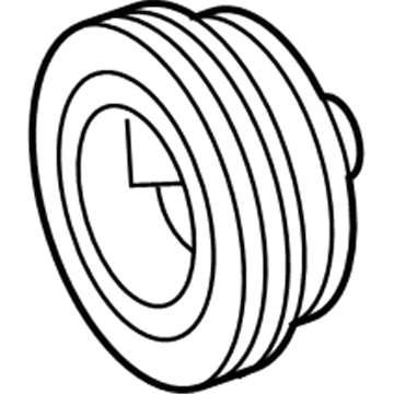 2014 Dodge Challenger Crankshaft Pulley - 53022413AA