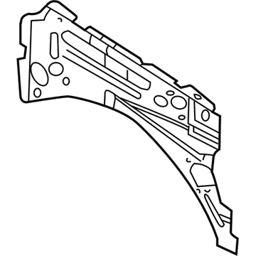 55177017AD Mopar Fender Panel Illustration 1 of 1