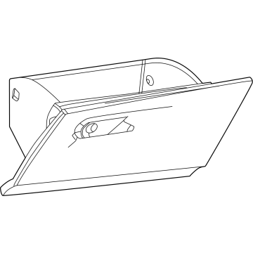 Dodge Charger Daytona Glove Box - 7XE88TX7AA