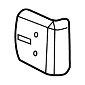 55364000AA Mopar Plate-Door Hinge Illustration 1 of 1