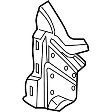 55362332AB Mopar Body Side Aperture Reinforcement Illustration 1 of 1