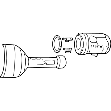 Dodge Ignition Lock Assembly - 68027525AA
