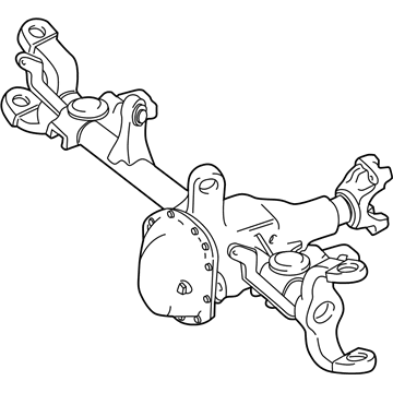 4864840AB Mopar Axle Housing Illustration 1 of 1