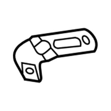 68166477AC Mopar Bracket-Charge Air Cooler Illustration 1 of 1