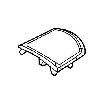 5YN71TX7AC Mopar Speaker Grille Illustration 1 of 1