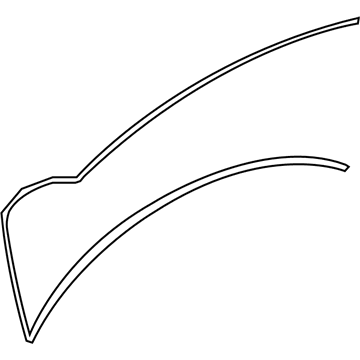 5065173AJ Mopar Deck Lid Weatherstrip Illustration 1 of 1