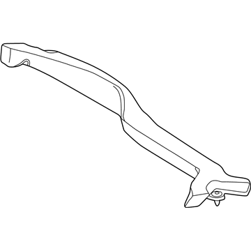 55037480AC Mopar Floor Duct Illustration 1 of 1