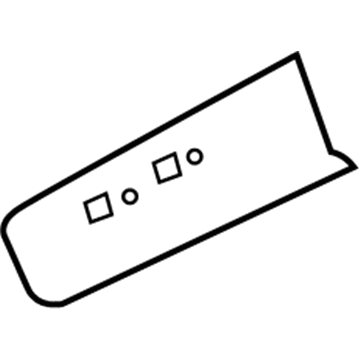 Mopar 5HS78XDBAF Power Window/Door Lock Switch Bezel 5HS78XDBAF Mopar Power Window/Door Lock Switch Bezel Illustration 1 of 1