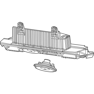 Dodge Charger Daytona Car Speakers - 68728966AA