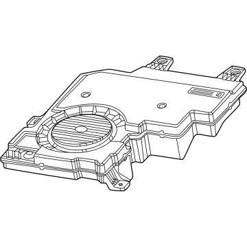 Dodge Charger Daytona Car Speakers - 68592324AA