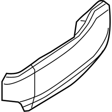 Mopar YM251DVAA Seat Adjuster Shield YM251DVAA Mopar Seat Adjuster Shield Illustration 1 of 1
