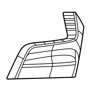 7UQ72TZZAA Mopar PANEL-FRONT UPPER Illustration 1 of 1