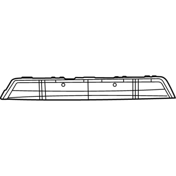 Mopar 7GB35GXHAA Front Bumper 7GB35GXHAA Mopar Front Bumper Illustration 1 of 1