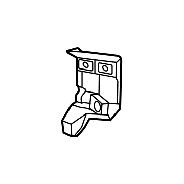 68566148AA Mopar Fog Lamp Bracket Illustration 1 of 1