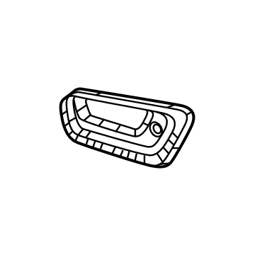 68668543AA Mopar BEZEL-FOG LAMP Illustration 1 of 1