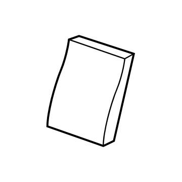 68102973AA Mopar Seat Back Pad Illustration 1 of 1