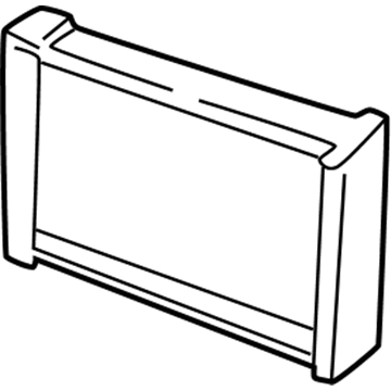 Mopar 4885560AA Seal-Heater Core 4885560AA Mopar Seal-Heater Core Illustration 1 of 1