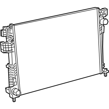 2025 Chrysler Pacifica Radiator - 68595954AA