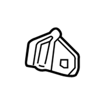 4575670AB Mopar STRIKER-DECKLID Latch Illustration 1 of 1