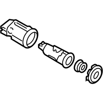 5019603AA Mopar Cylinder Lock-Deck Lid Lock Illustration 1 of 1
