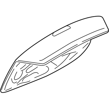 4814892AF Mopar Deck Lid Illustration 1 of 1