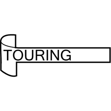 4806233AA Mopar Nameplate Illustration 1 of 1