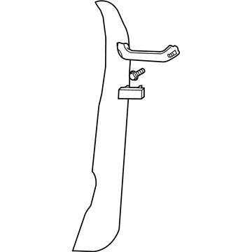 UE431D5AA Mopar Panel-Front Seat Back Illustration 1 of 1