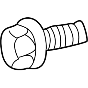 6036455AA Mopar Screw-HEXAGON Head Illustration 1 of 1
