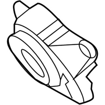 68174053AA Mopar Speaker Bracket Illustration 1 of 1