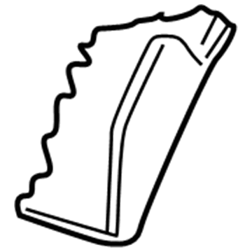 Mopar 2956275 Extension-Wheel House 2956275 Mopar Extension-Wheel House Illustration 1 of 1