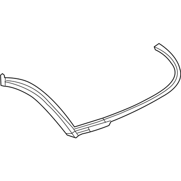 5175434AA Mopar WEATHERSTRIP-Folding Top Rear Bow Illustration 1 of 1