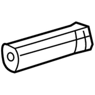 5142211AB Mopar WEATHERSTRIP-Folding Top Side Rail MIDDL Illustration 1 of 1