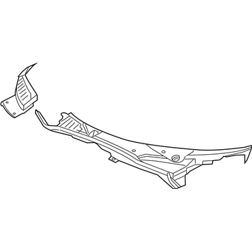 5NV04RXFAE Mopar Cowl Top Panel Illustration 1 of 1