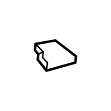 5159061AA Mopar Instrument Panel Mat Illustration 1 of 1