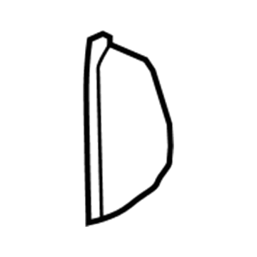 5JY08XDVAF Mopar Instrument Panel End Cover Illustration 1 of 1