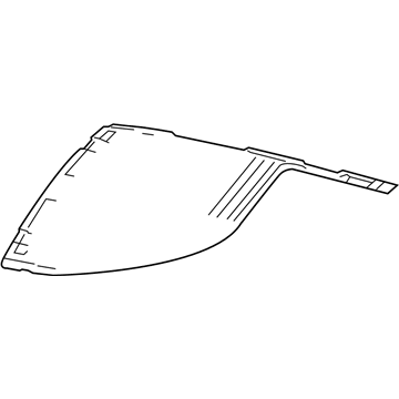 1AH32DW1AA Mopar Welt-Sunroof Illustration 1 of 1