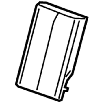 1YC66HL1AA Mopar Rear Seat Center Armrest Illustration 1 of 1