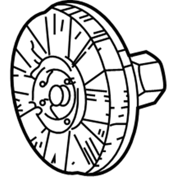 Dodge Ram 1500 Fan Clutch - 52029859AA