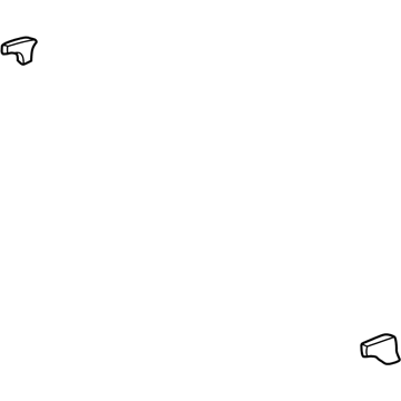 4080959 Mopar Filler-Rear Cargo Door Hinge Illustration 1 of 1