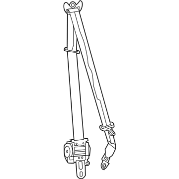 Dodge Seat Belt - 1HZ061R5AI