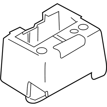 MR958697 Mopar Battery Cover Illustration 1 of 1