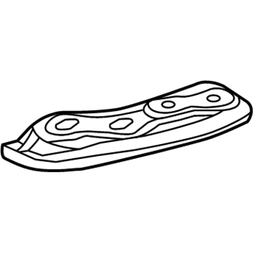 Mopar 68243406AA Crossmember Bracket 68243406AA Mopar Crossmember Bracket Illustration 1 of 1