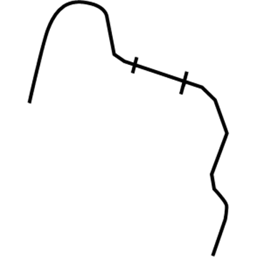 2011 Dodge Journey Door Latch Cable - 68042355AA