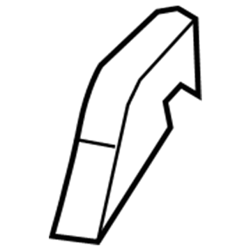 Mopar 1LL35HL1AB Seat Adjuster Shield 1LL35HL1AB Mopar Seat Adjuster Shield Illustration 1 of 1