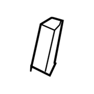 1LL17GT5AA Mopar Recliner Shield Illustration 1 of 1