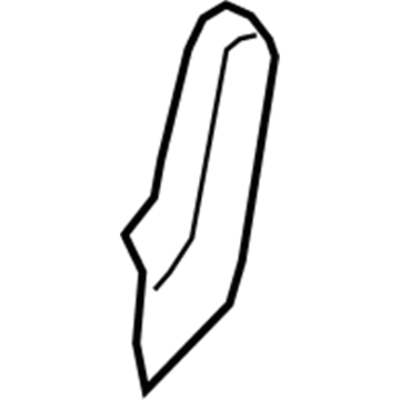 Mopar 1LL31DX9AB Shield-RECLINER 1LL31DX9AB Mopar Shield-RECLINER Illustration 1 of 1