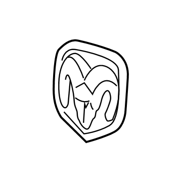 Ram ProMaster City Emblem - 5YG82DX8AA