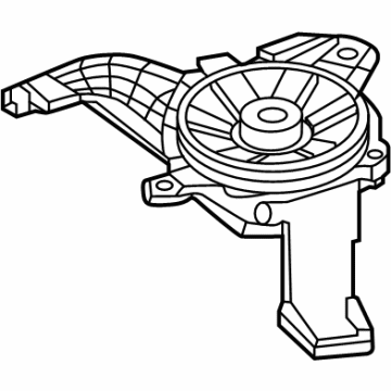 68607172AA Mopar Sub Woofer Speaker Illustration 1 of 1